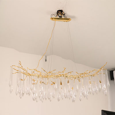 Warm White Pendant Chandelier Ceiling Mounted For Home Decoration