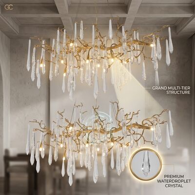 Middle East Style Custom Chandelier Brass Lantern Pendant Light Grand For Dubai Qatar Saudi Arabia Palace Hotel