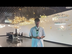 Sala de exposición pendiente de la fábrica de la lámpara