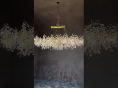 Las lámparas de cristal de alta gama
