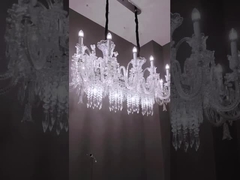 Candela de cristal de alta gama