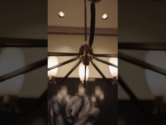 Candelabros modernos para el dormitorio