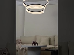 Lámpara de luz del vestíbulo comercial