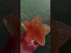 Antigua estrella de vidrio Moon Star lámpara de lámpara de noche de dormitorio