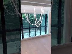 Celebridad de Internet Lustrero de cintura pequeña Iluminación elegante para el salón del ático