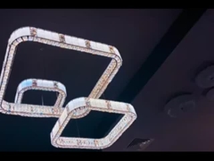 Salón de estar Lámpara cuadrada sencilla Lámpara cuadrada Lámpara nórdica Minimalista Sala de comedor