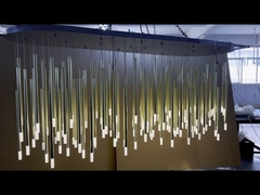 Proyecto a medida Gran decoración interior Villa Centro comercial Hotel Acrílico Linterna Led