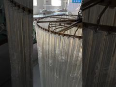 Decoración de boda Lámpara de araña de tubo de acero inoxidable se puede personalizar hotel contemporáneo