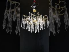 Lámpara de araña alabastro minimalista moderna, candelabros para sala de estar, luz de lujo, villa, comedor, dormitorio