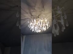 Vea por qué elegir Lámpara colgante personalizada de 110V-240V Luces de araña cromadas pulidas y a prueba de óxido