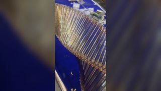 Lámpara de araña de Cristal moderna en espiral, candelabros largos de montaje empotrado, iluminación de Cristal Lustre Led L'Esc