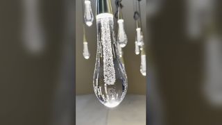LED E14 Crystal Candle Chandelier 5 a la alta transmitencia ligera 10m2