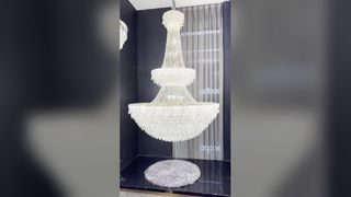 Zhongshan-candelabro de yeso para comedor, globo de alabastro redondo moderno de alta calidad, nuevo diseño largo M