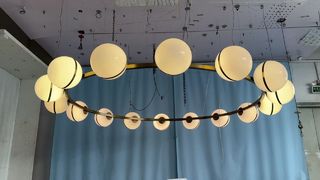 Lámpara pendiente del estilo del comedor del alabastro español del cobre que enciende 100lm/W
