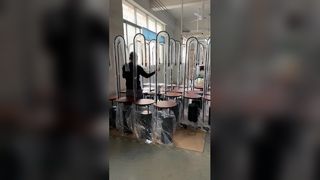 Iluminación del vestíbulo del hotel con lámpara LED de lujo