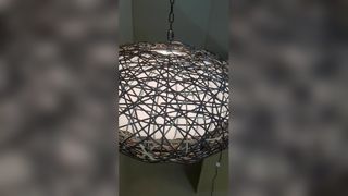 Lámpara de pescado con tema oceánico personalizado Candelabro de techo Galerías de arte Sala de reuniones
