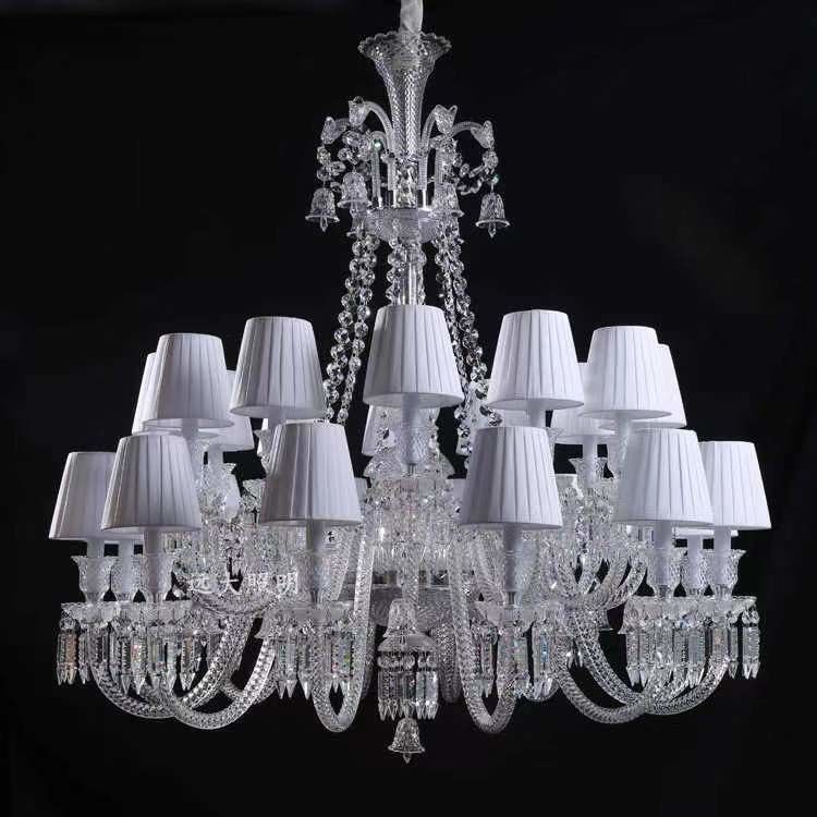 K9 Crystal Candle Chandelier Pendant Light ODM Rustproof Mirror Cutting Effect