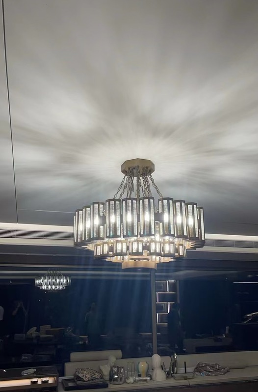 Chandelier Lighting  European Vintage Luxury Lamp Modern Hotel Lobby Luxury
