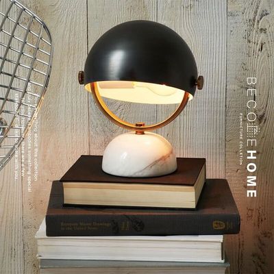 Lámparas de mesa de hogar personalizadas modernas de estilo nórdico de esmalte horneado