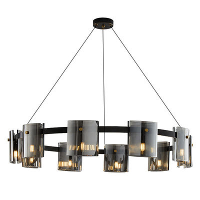 AC240V Lámparas decorativas de alto brillo de vidrio luz de colgante moderna ODM