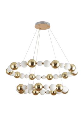 Circular moderna postmoderna Ring Led Chandelier Rustproof de lujo
