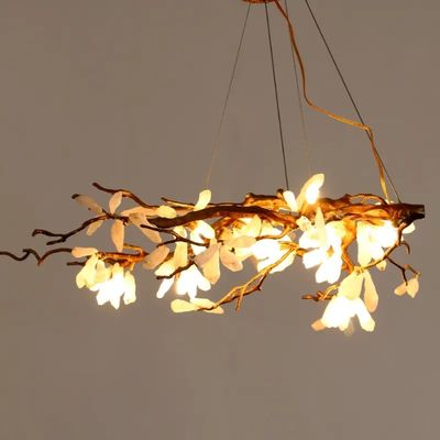 CE ISO9001 Luces suspendidas personalizadas de gama alta 10m2 a 15m2 Luces suspendidas de ramas de árboles