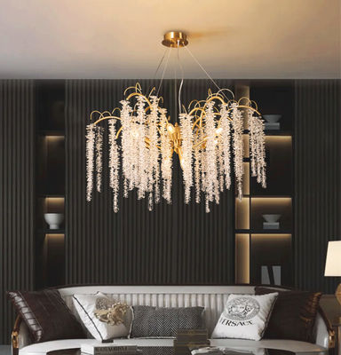 Decoración moderna de Art Glass Pendant Chandelier Lights