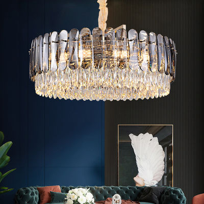 Luz de techo translúcida del hotel de K9 Crystal Grand Chandelier E14