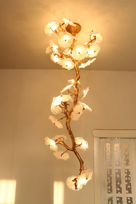 High End Moderno Lobby del Hotel Extra Grandes Candelabros de Cristal Personalizados Candelabros