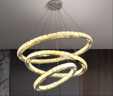 Ring Chandelier Dia circular moderno ajustable los 50cm/19.7inch