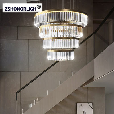 característica ajustable moderna de 3000K 4000K Crystal Chandelier With Color Temperature