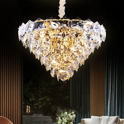 Crystal Chandelier Stylish And Luxurious montado techo moderno para la decoración casera