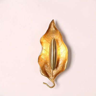 Iluminación moderna de la decoración del hogar del estilo contemporáneo de la luz de la pared de la hoja