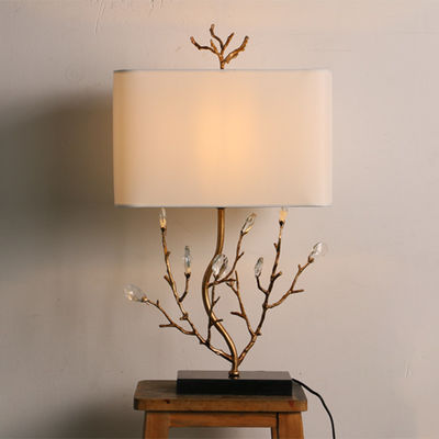 Lámpara de mesa creativa blanca caliente de la lámpara de escritorio de Dimmable LED para el uso del Office Home