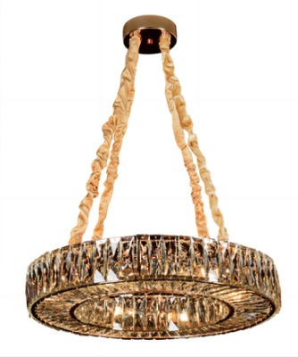 Arreglo para requisitos particulares ahorro de energía de Smokey Gray Contemporary Crystal Chandelier Supports