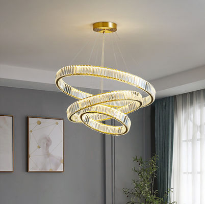 Lámparas de colgante personalizadas contemporáneas claras Fuente de luz LED