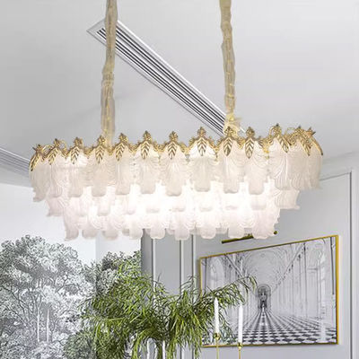 Diseño elegante e innovador Linterna de vidrio colgante AC 110 - 250V