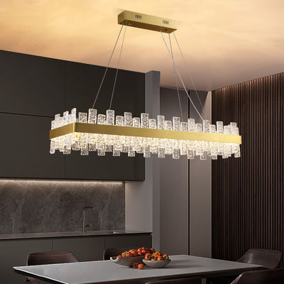 Iluminación de cristal de oro K9 Iluminación de interiores