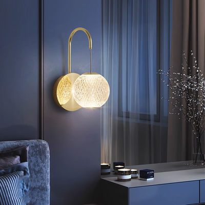 Ahorro de energía 6W LED lámpara de pared moderna para el dormitorio o estudio