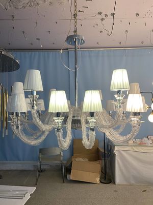 Custom OEM ODM Cristal claro candelabro estilo clásico y popular