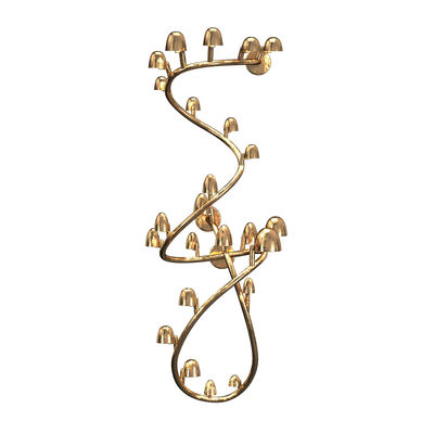 Arte y diseño funcional candelabro de latón modernista personalizado 110 - 240V