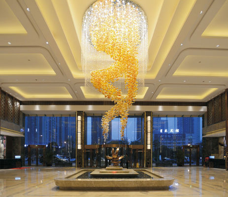 Luces suspendedoras de lujo de alto rendimiento para hoteles de cinco estrellas