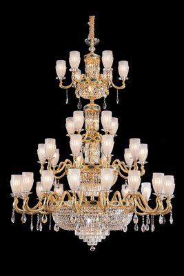 Lujo grandes candelabros para la decoración interior de alta gama