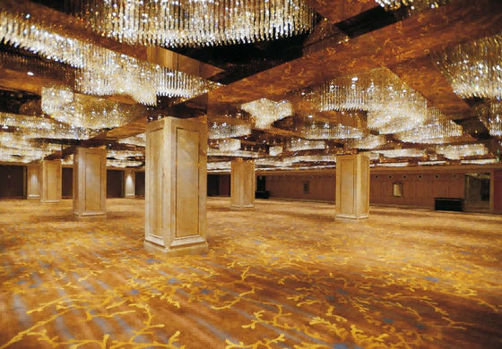 Cultura china moderna pasatiempo moderno vestíbulo lámpara de antorcha para el salón de banquetes