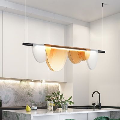 Ámbar y Blanco Lustrero de Restaurante LED de alto renderizado de color