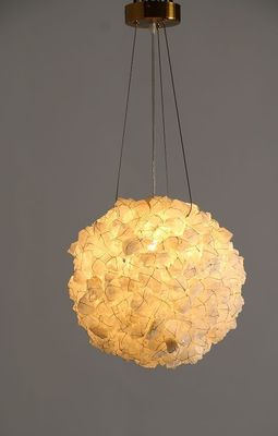 Diseño contemporáneo de la isla de la cocina lámpara colgante de bolas pequeña decoración de roca natural lámpara de candelabros