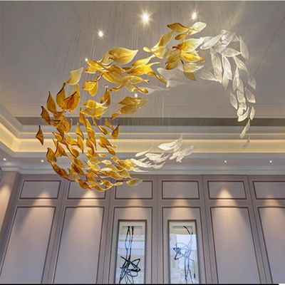 Lámpara de colgante de época moderna y decorativa Luz de hotel lujosa Luz de candelabrador Luz de colgante LED