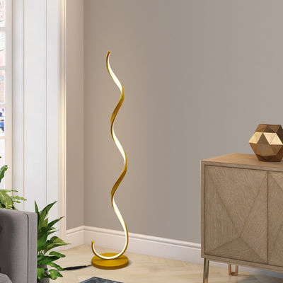 Sofá de salón minimalista moderno lámpara de piso vertical arte arco inteligente diseño de hotel minimalista dormitorio luz de piso LED