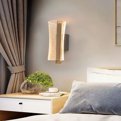 Sencillo Salón Negro Pared trasera lámpara de pared LED Diseño de la lámpara de pared Senso dormitorio más vendido Lámparas de pared acrílicas LED