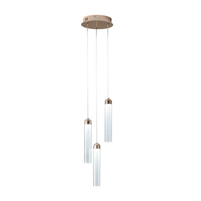 Tres dormitorios acrílicos cilíndricos Candelabros en el lado de la cama Salón de estar TV de fondo lámpara de pared Minimalista lámpara de lado de la cama